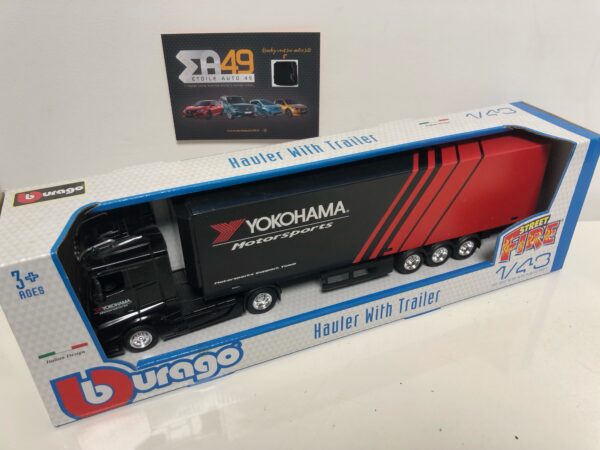 Miniature Camion Burago Yokohama Motorsports 1/43